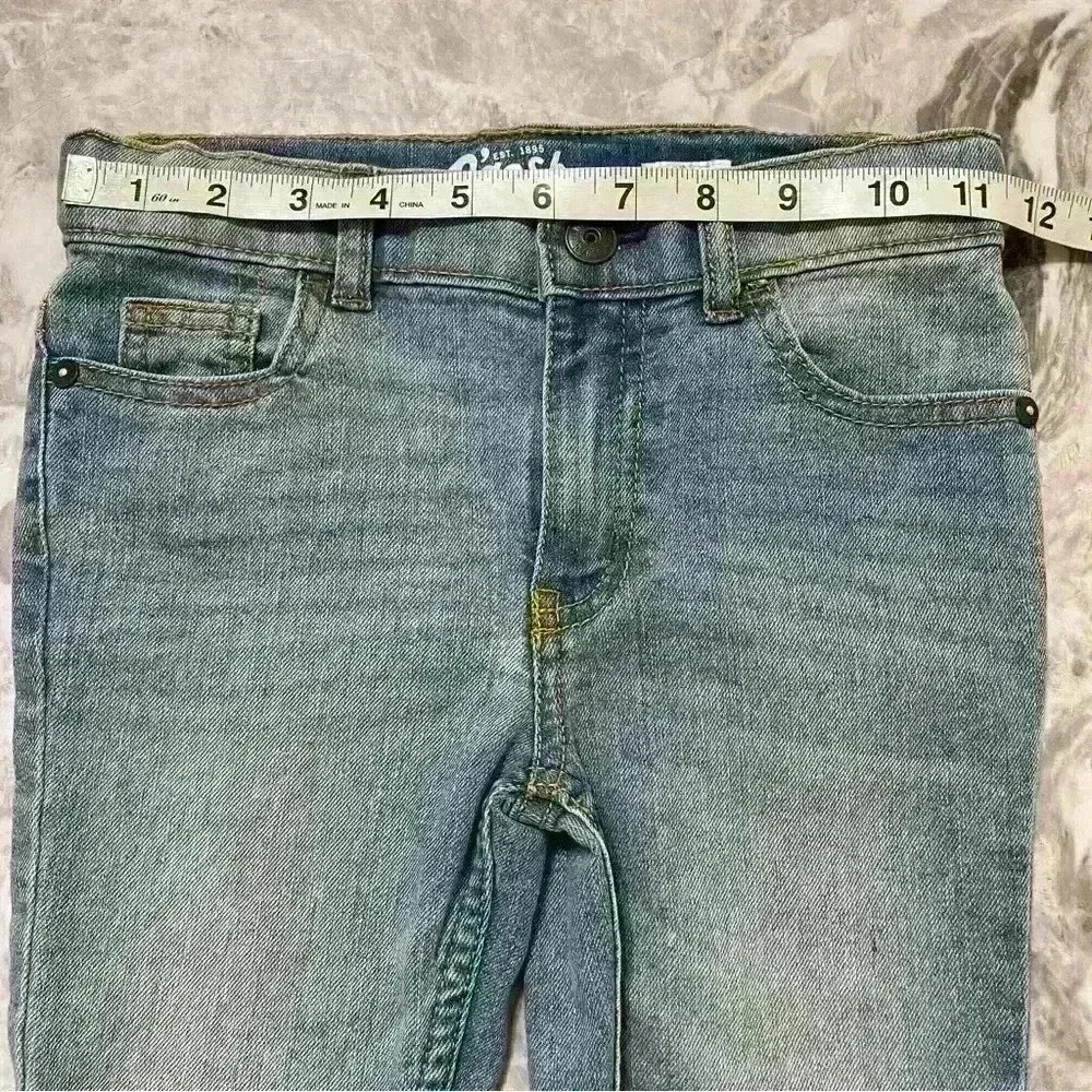 Boys Toddler B'gosh Skinny Jeans Size 4R Light Blue New Outdoor - Picture 5 of 7